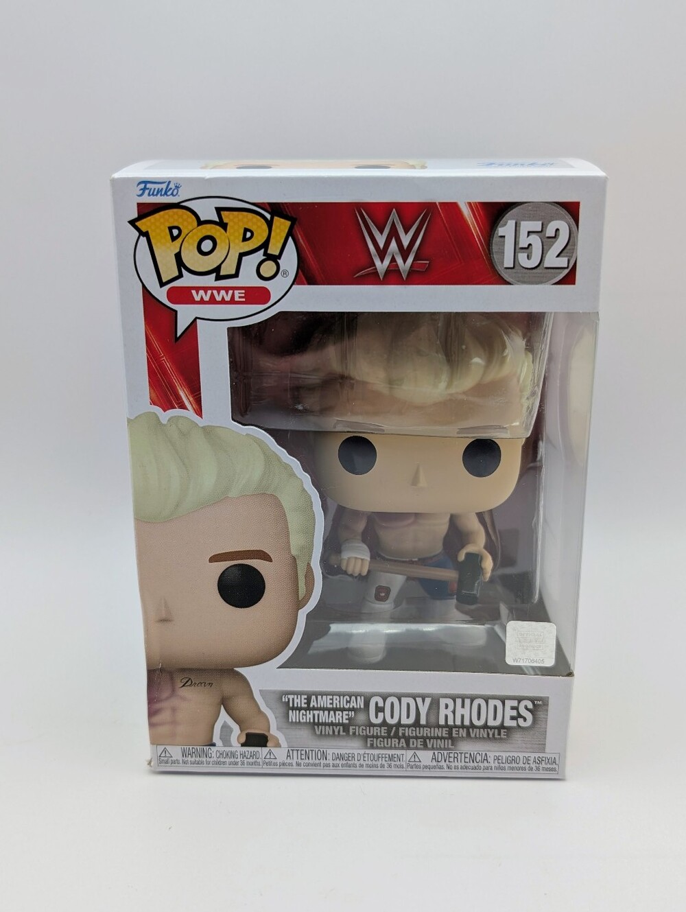 Funko Pop! Vinyl: WWE - Cody Rhodes #152 The American Nightmare